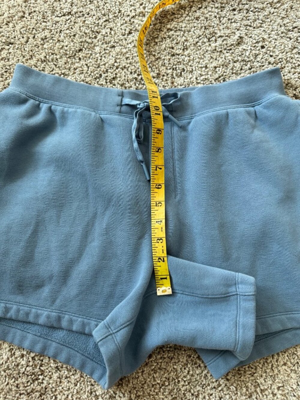 Lululemon Mens Steady State Shorts Blue Loungewear 5" Inseam Mens Size L - Picture 6 of 8